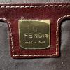 FENDI Zucchino mamma bucket Shoulder Bag Brown Women one belt used
