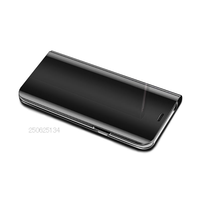 Leather Mirror Case For Honor X9A X9B X9C X9D X8B X8 X7B X70 X50 4G 5G Full Body Folding Holder Luxury Shockproof Phone Cover