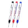 10 pièces 20MM Marqueurs à Tête Longue Encre Rouge/Noir/Bleu Salle de Bain Menuiserie Décoration Multi-usages Marqueurs à Trou Profond