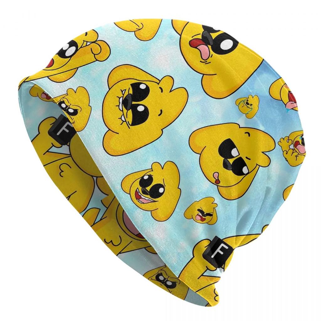 Cute Mikecracks Bonnet Hats Fashion Outdoor Skullies Beanies Hat Cartoon for Unisex Women Warm Dualuse Caps