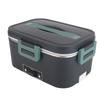 Electric Lunch Box 1.8L 360 Degree Circulation Heating SUS304 Liner Dishwasher Safe Portable Lunch Warmer Box for Home Car  