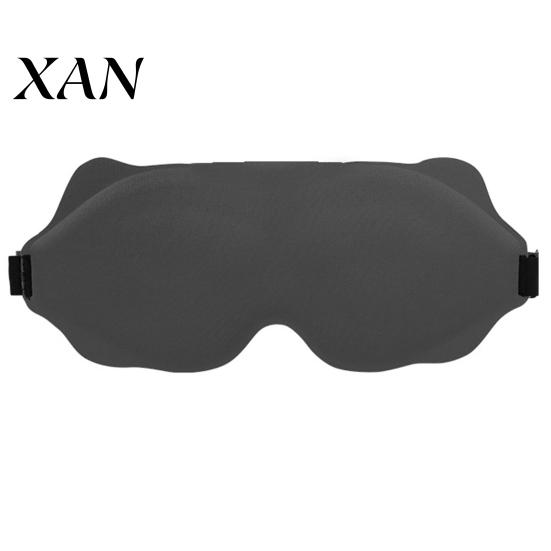 Non-pressing Eye Mask Zero Pressure Sleep Mask, 3D Contoured Cover for Travel, Light Slow Rebound Memory Foam Blocking Blindfold Nap, Cute Cat