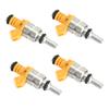 4pcs Fuel Injectors 0K30E13250 Fit for Kia Rio 1.6L L4 2001-2005 FJ640