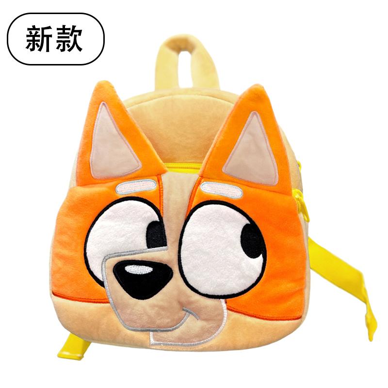 

Bluey Plush Bag Bingo Children Backpack Anime Peripherals Muffin Cartoon Dog Elementary School Schoolbag Toddler Plushies Toys
