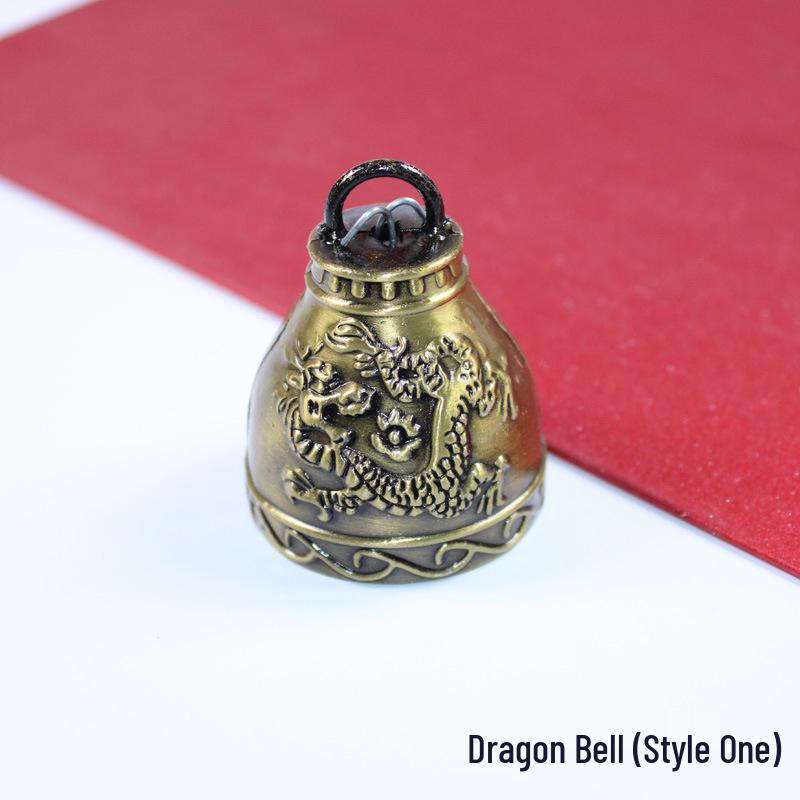 Antikes Drachen-Windspiel Glockenornament für Feng Shui
