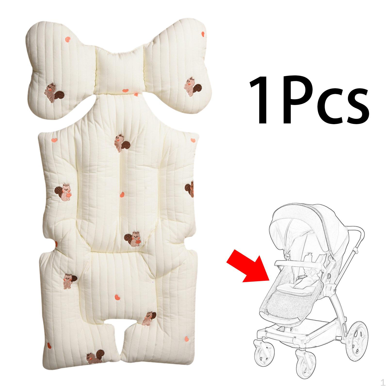 

Подушка для детской коляски, дышащие детские аксессуары, мягкая поддержка, удобная утолщение