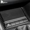 Real Soft Carbon Fiber Sticker for Volkswagen VW Golf 6 GTI R 2008 2009 2010 2011 2012 2013 Car Ashtray Panle Frame Accessories