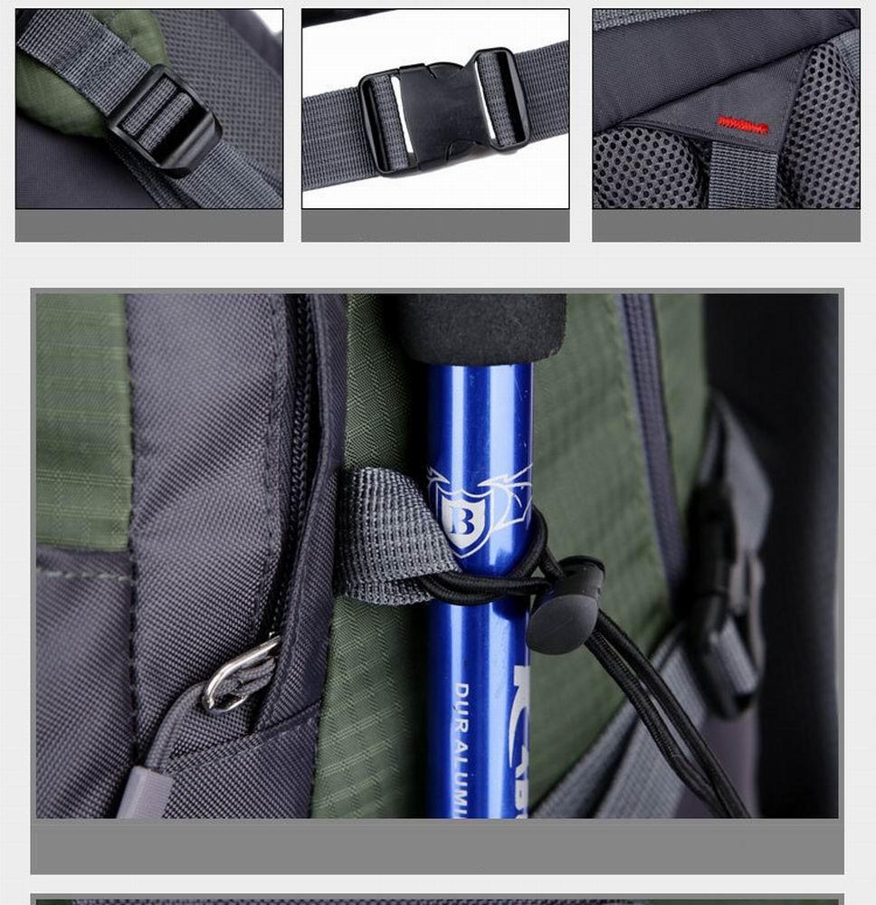 Motorcycle Backpack, Hiking Backpack, Lightweight, Large Capacity, Water-Repellent, Outdoor Bag, Rucksack, Travel, Hiking, Climbing Backpack,