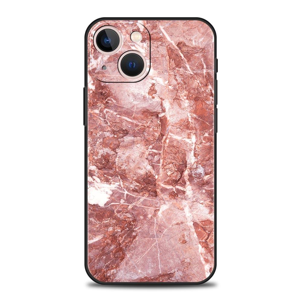 Marble Stone Phone Case For iPhone 17 Air 16 Plus 13 15 14 12 11 Pro MAX 7 8 SE Soft TPU Shockproof Cover Funda