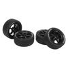 4Pcs 1Celsius10 RC Tires Plastic Rubber Smoothly   Strong Cushioning RC Wheels Replacement for    01  02