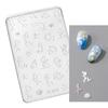 Flower Nail Art Silicone Mold 3D Butterfly Embossing Gel Print Stencil Nail Carving Template Tool for DIY Nail Art Decors