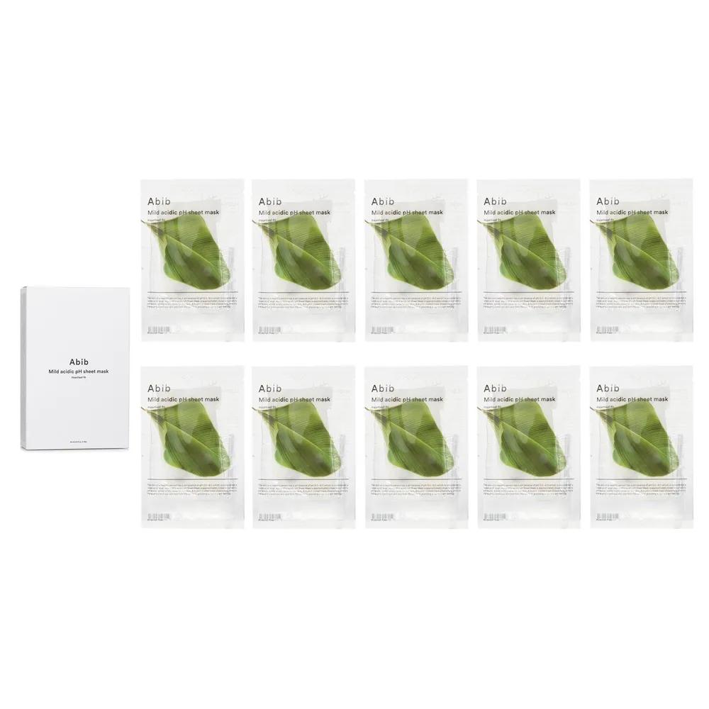 Mildly Acidic pH Sheet Mask Heartleaf Fit 30ml x 10 pcs