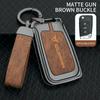 Zinc Alloy Leather Car Key Case Cover Holder Shell For SEAT Cupra Raval Born Leon PHEV Formentor Ateca Terramar FR valve core SI1