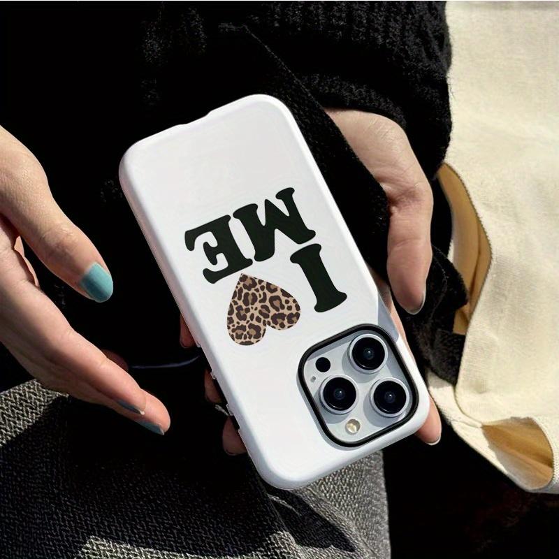 Clmj Luxury  I LOVE ME Letter Design Phone Case for iPhone 16 15 14 13 12 11 X XS XR XSMAX 7 8 Pro Max Plus Luxury Back Cover