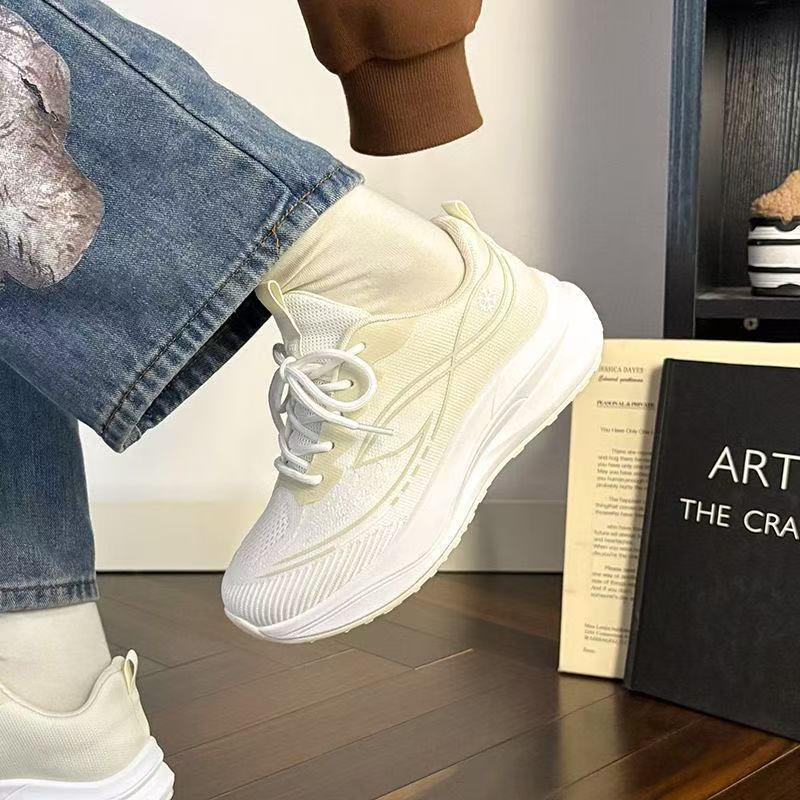 Women's Lightweight Breathable Mesh Sneakers - Soft Sole Casual Running Shoes for Summer