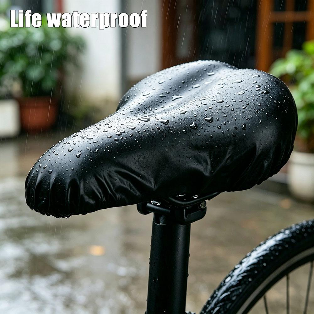 Dust Resistant Bike Seat Cover Waterproof Bicycles Saddle Seat Protect Bicycle Saddle Cover Unisex
