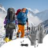 Yousheng 1 Pair USB Heated Gloves Fleece Lined Anti-slip Touchscreen Warm Cold Weather Winter Outdoor Cycling Men Women Electric Heating Gloves