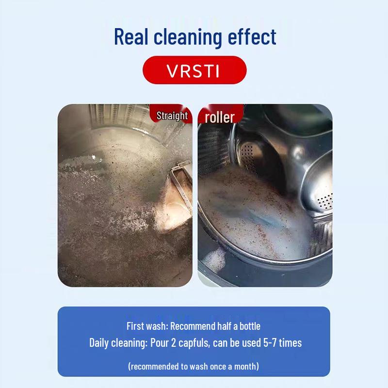 Powerful Descaling Cleaner for Front & Top-Load Washing Machines