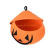 KX4B Festival Woven Cotton Storage Bin Lid Fall Decoration Pumpkin Design Organiser
