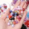 10mm 10Pcs Resin Octagon Beads Imitation Cat Eye Beads DIY Bracelet Necklace Earrings Jewelry Accessories