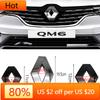 Interior Stickers For Renault Megane Clio Kadjar Arkana Captur Twingo Talisman RS Car Hood Front Grill Rear Trunk Badge Emblem S
