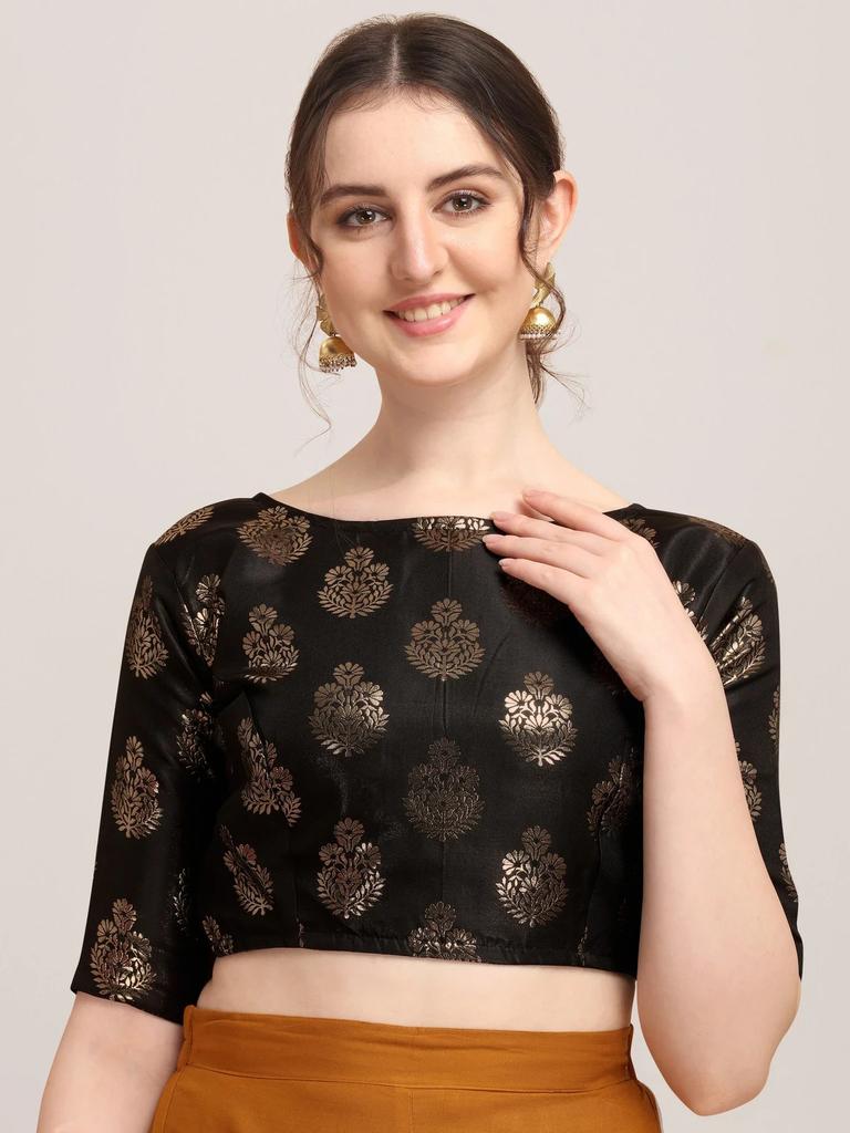 Beautiful Party Wear Designer Blouse Indian Women's Half Sleeves Ethnic Choli