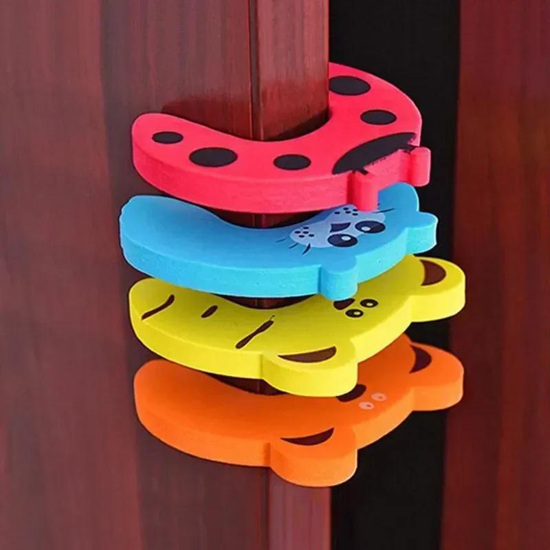 5/30pcs Baby Safety Door Stopper For Newborn Furniture Protection Anti-Pinch Hand Cute Animal Care Child Lock Finger Protector