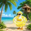 Hawaiian Porch Goose Summer Outfit Summer Porch Goose Outfits Cute Goose Clothes Bikini Goose Costume for Garden Yard Decor