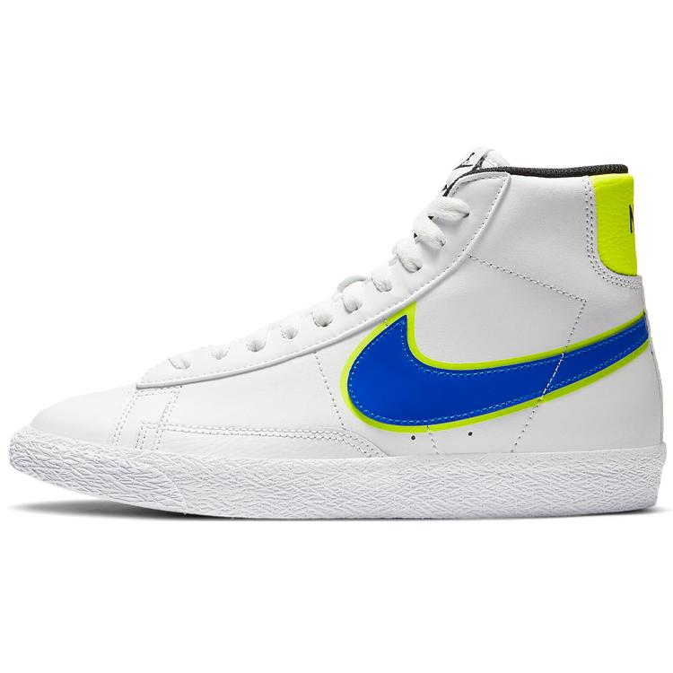 

New Nike Blazer Mid GS Racer Blue Volt DB4677-100 35.5