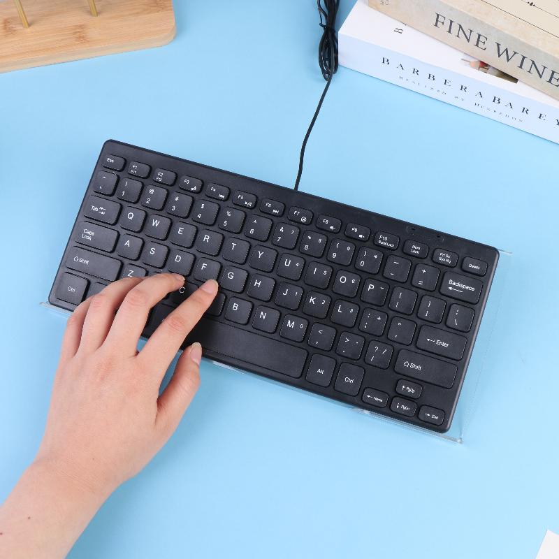 Clear Acrylic Keyboard Stand Ergonomic Tilted Height Adjustable Tray Boosts Typing Efficiency for Office Workers