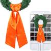Adjustable Wreath Sash Soft Garland Ribbon Pure Wreath Sashes  Xmas Party