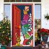 Green Legend Christmas Door Sticker & Hanging Cloth Décor