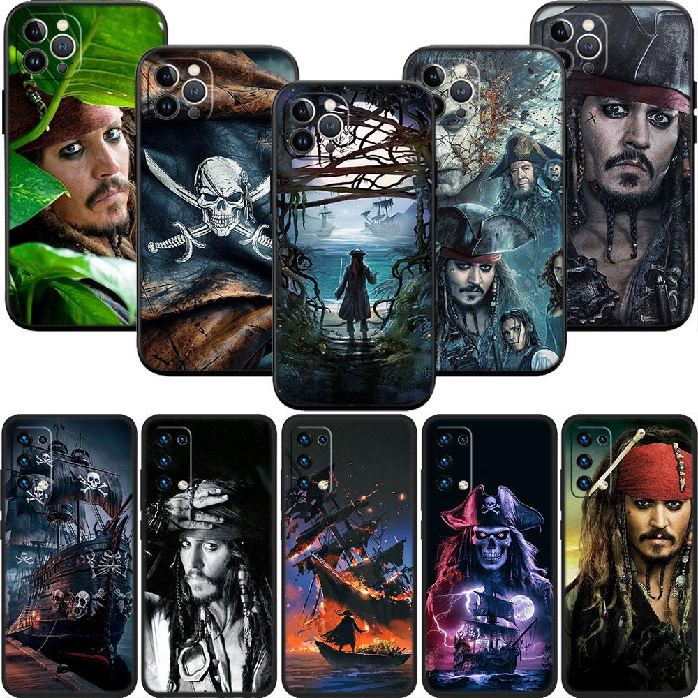 CJ86 Pirates Of The Caribbean Phone Case for Samsung Galaxy S20 S21 S22 Ultra FE + Plus A21S A22 A24 A25 A26 A30 A30S A31