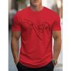 Unisexs Line Art Dog Print Tshirt Super Cute Handdrawn Puppy Sketchinteraction Paw Print Leash Graphic Tee Brand Mbdmbd