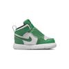 Air Jordan Sky Jordan 1 TD Lucky Green Babysneakers Svart Hvit BQ7196-301