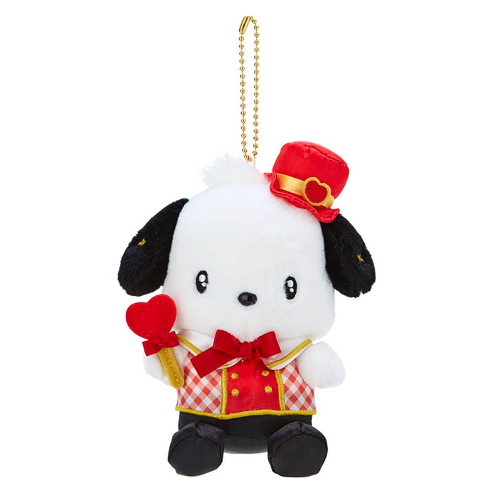 Sanrio Mascot Holder Make You Love Me Even Wide X 7cm Deep X 15cm 494151 (I'll More) Pochacco, Approx. 11.5cm High,