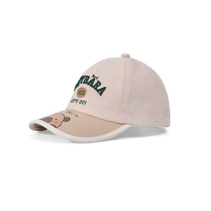 Children's Hat Quick-drying Waterproof Breathable Visor Cartoon Cute Cap Spring and Summer Outdoor Sun Protection Baseball Cap