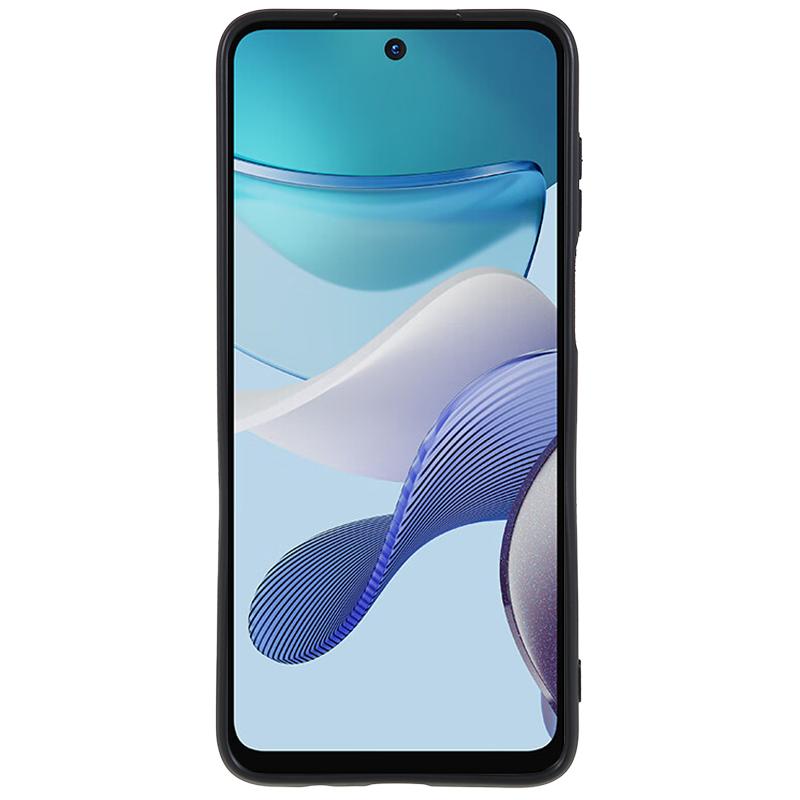 

For Motorola Moto G53 5G Soft TPU Case Glossy Anti-scratch Phone Cover Black