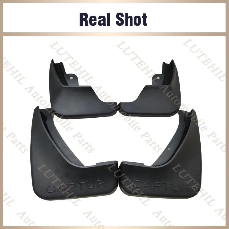 4 peças de protetores contra lama para carros para Renault Captur 2014 2015 2016 2017 2018 para-lamas protetores contra lama protetores contra lama