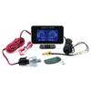 4 IN 1 LCD Meter Water Temperature Meter+Fuel Level Gauge+Oil Pressure Meter+Voltage with Sensor for Petrol Diesel Car 12V24V