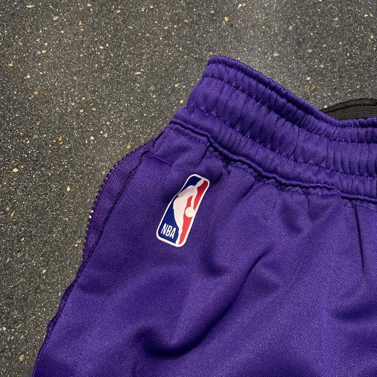 Nike NBA Lakers Training Warm-Up Jogger Pants Kids Bottoms 3Z2B7FELM-LAK