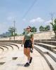 LITHE High-Waisted Sports Shorts_Black
