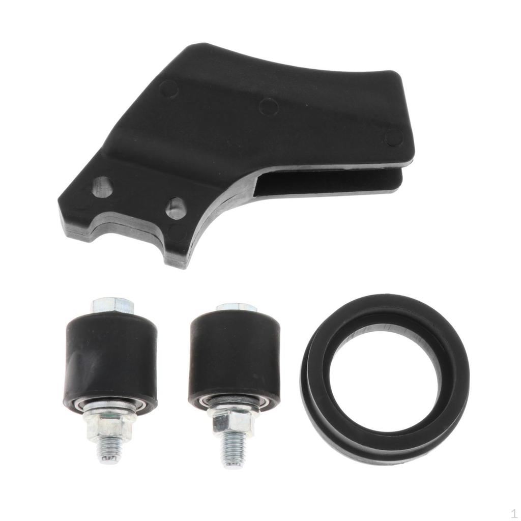 1 Set Chain Guide Slider Roller for Banshee YFZ350 87-06 Black