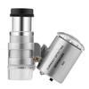 60x LED UV Portable Pocket Microscope & Magnifying Glass for Jewelry, Currency, Antiques, Jade & Tea.