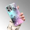 Purple Silver Love Claw Print Tempered Glass Phone Case For Samsung Galaxy S26 Ultra S25 Plus S24 FE S23 FE Black Cool Cover