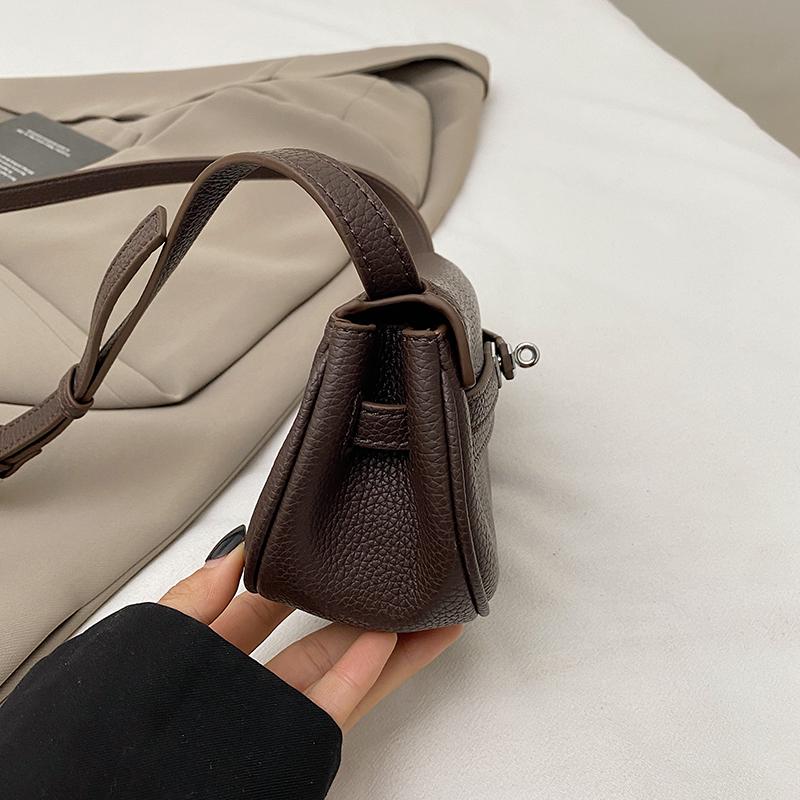 Premium Saddle Bag Fashion Versatile Gemini Bag Dumpling Bag Women's Bag One Shoulder Crossbody Breast Bag Mini Fanny Bag