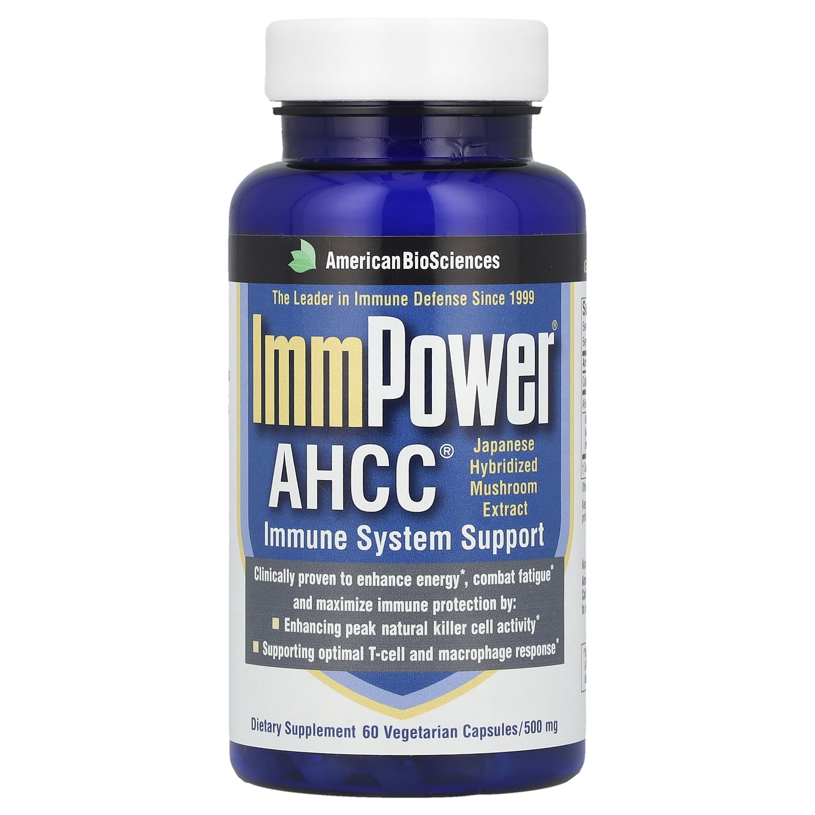 

Immpower® Ahcc®, 60 Veggie Capsules