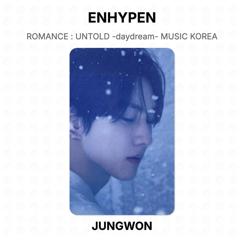 ENHYPEN ROMANCE : UNTOLD -daydream- MUSIC KOREA Oficiální fotokarta