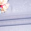 Silver Glitter Wrinkled Hemp Shiny Sheer Crepe Plain Chiffon Thin Fabric Lightweight Costume Sewing Dress Shirts Clothing DIY