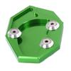 CNC Aluminium Motocykl Podpórka Boczna Stojak Rozszerzenie Pad Płyta Pokrywa dla Kawasaki GTR 1400 ZX14R